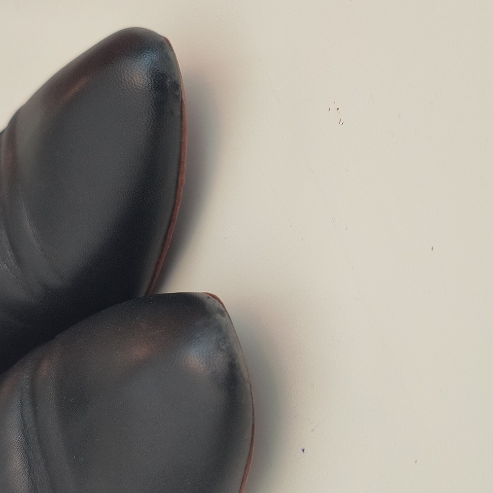 Loeffler Randall Black Leather Pull On Boot Size 6B - Picture 3 of 8
